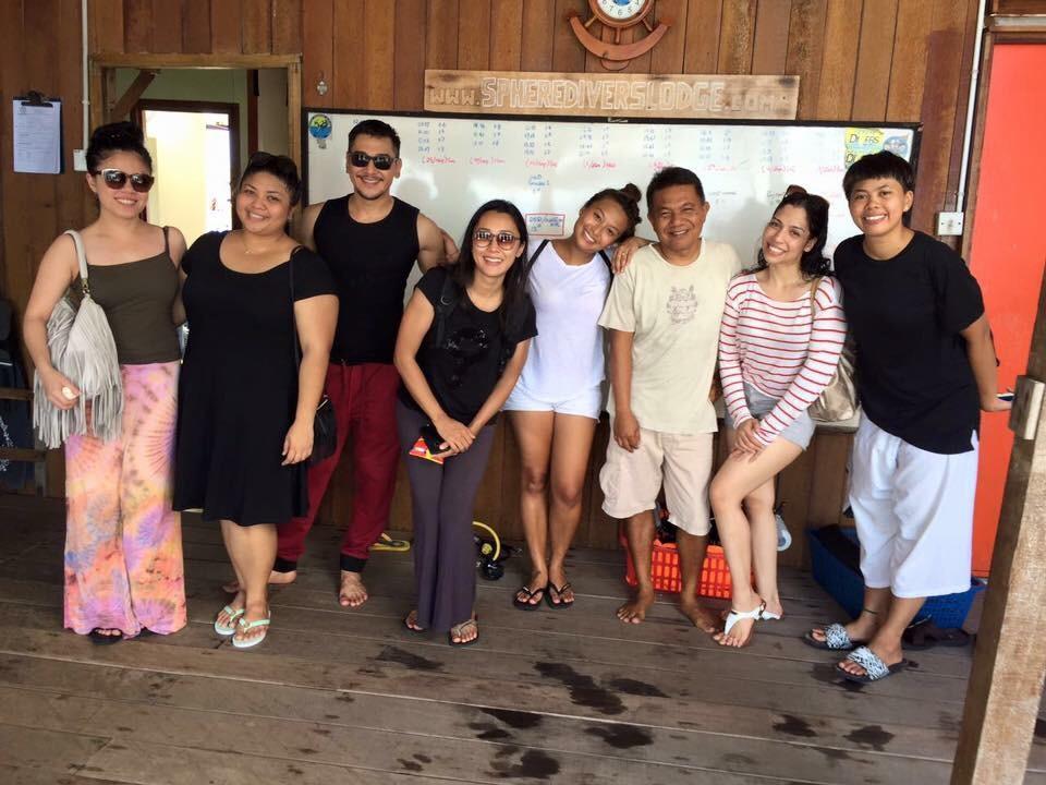 Spheredivers Scuba&Leisure Mabul Island Exterior foto